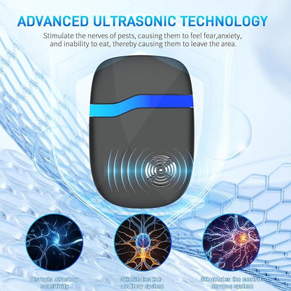 2026 Upgraded Mouse Repellent Ultrasonic Plug in Electronic Rodent Repellent - Image 2