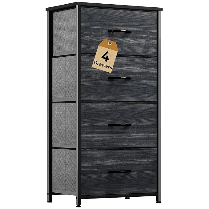 DWVO 4 Drawers Dresser, Dresser by DWVO