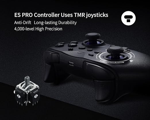 GuliKit ES PRO Fastest Wireless Controller – TMR Anti-Drift&Anti-Snapback - Image 3