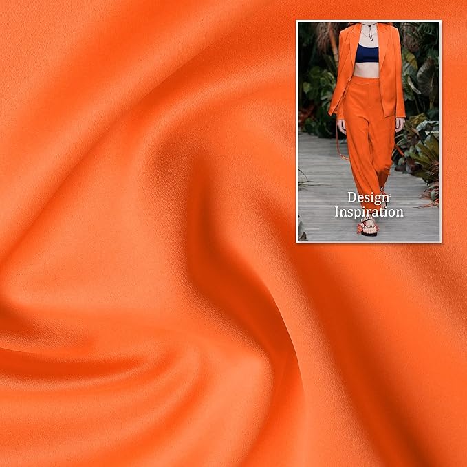 DUALIFE 90 Inch Orange Curtains - Image 4