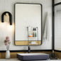 ISKM Black Framed Mirror for Wall 20"x 30", Bathroom Vanity Mirror Anti-Rust by ISKM-IStillKeepMovin