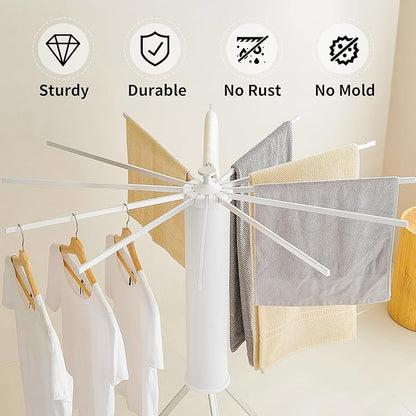 JOOM Tripod Clothes Drying Rack, Garment Rack Portable and Foldable Space - Image 7