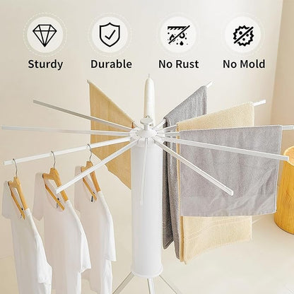 JOOM Tripod Clothes Drying Rack, Garment Rack Portable and Foldable Space - Image 3