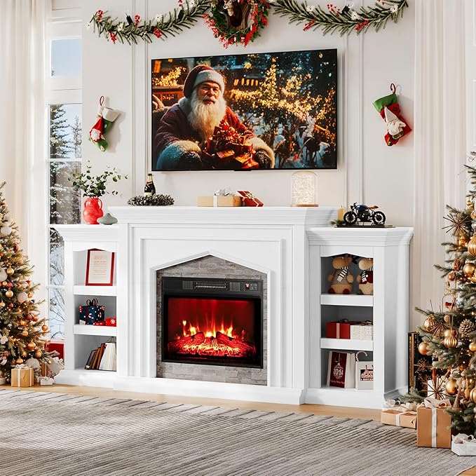 Naice 80" Electric Fireplace - Image 6