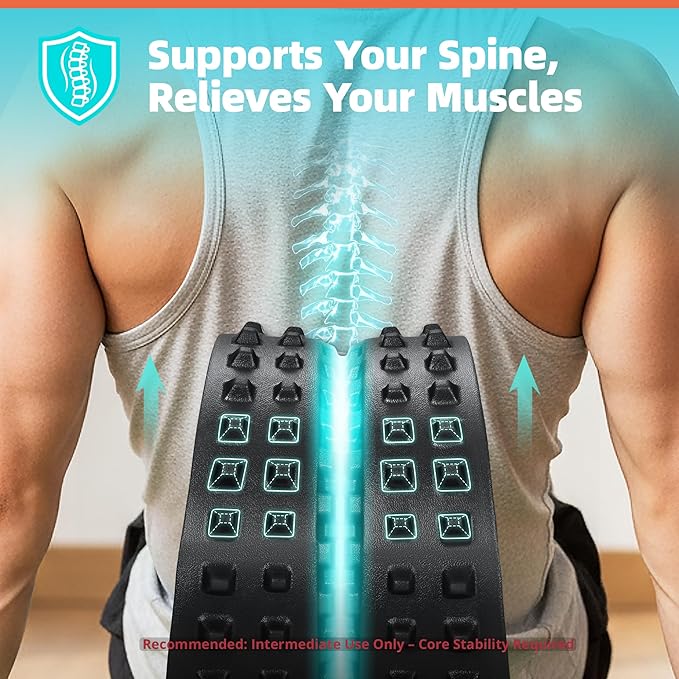 Back Roller for Back Pain Reliefn & Stretching, Deep Tissue Massage Roller - Image 5