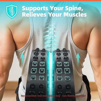 Back Roller for Back Pain Reliefn & Stretching, Deep Tissue Massage Roller - Image 5