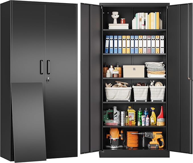 SISESOL Metal Storage Cabinet by SISESOL