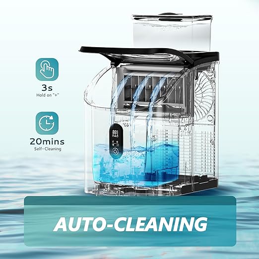 EUHOMY Ice Cube Maker Machine Countertop - Image 6