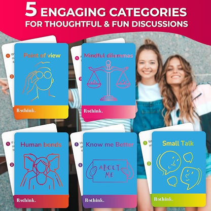 QUOKKA Conversation Cards for Families – 500 Thoughtful Questions in 5 - Image 3