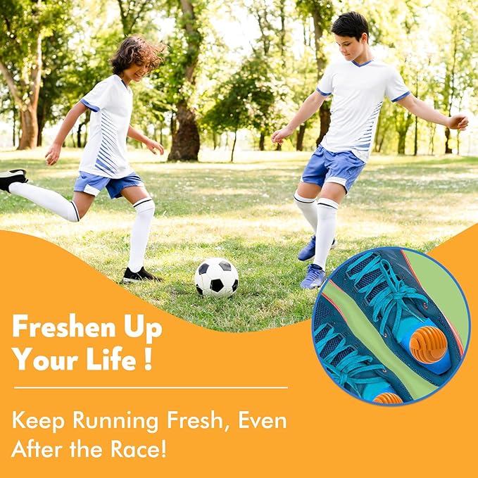 Shoe Deodorizer Balls Citrus 6 Pack, Natural Essential Oil Long Lasting Sneaker - Image 2