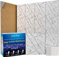 8 Pack Self-Adhesive Soundproof Wall Panels, 15.7 x 15.7 x 0.47 in Sound Proof by Staytunedforournewproduct