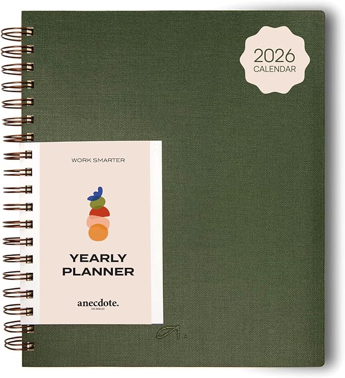Anecdote 2026 Planner Daily Planner Weekly Monthly Planner by Anecdote