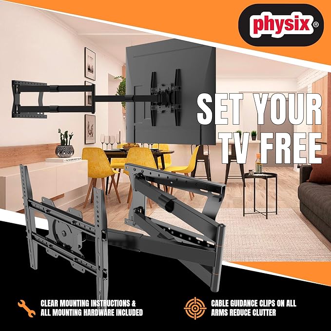 Physix 2120 Long arm TV Wall Mount - Image 3