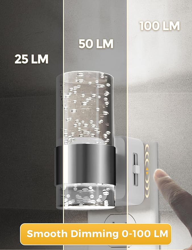 L LOHAS LED Night Light, Plug in Night Light - Image 4