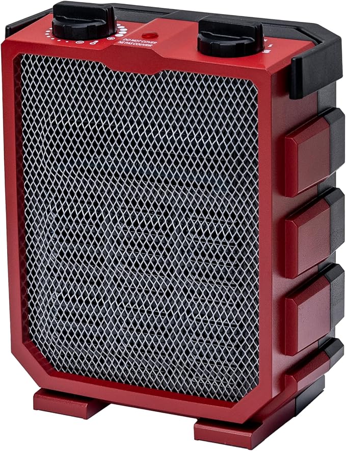 Comfort Zone 1, 500W Portable Electric Space Heater - Image 2