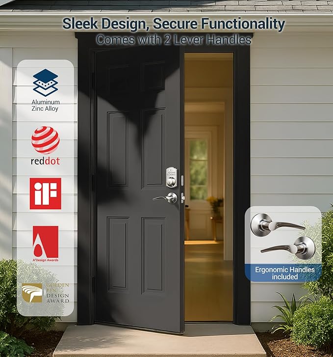 Veise Fingerprint Door Lock - Image 7