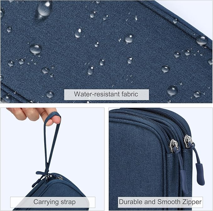 FYY Electronic Organizer, Travel Cable Organizer Bag Pouch Accessories Carry - Image 4
