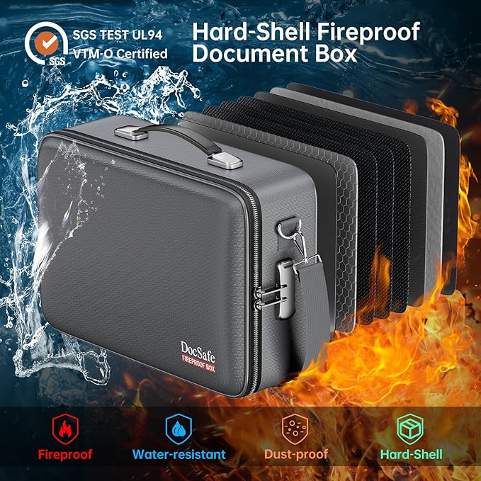 DocSafe Fireproof Document Box - Image 2