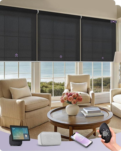 Graywind Smart Coupled Roller Shades Compatible by Graywindbeyondshading