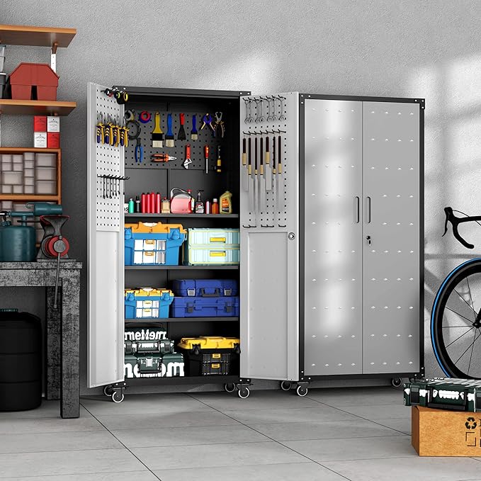 Garage Metal Storage Cabinet - Image 2