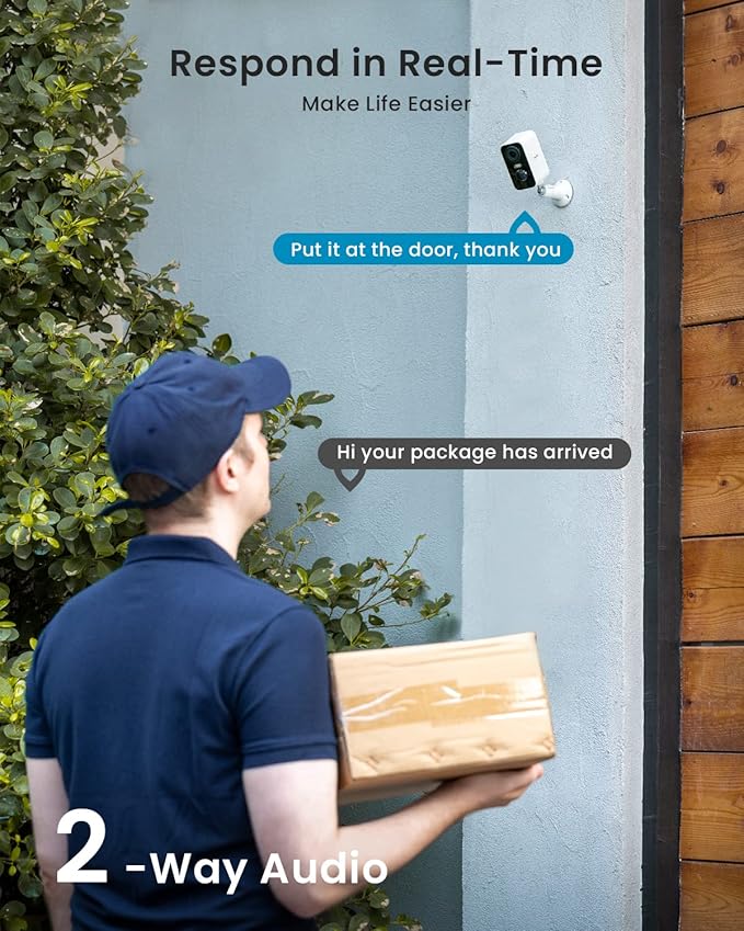 ieGeek Security Cameras Wireless Outdoor 2-Pack, 2K WiFi Surveillance Camera - Image 7