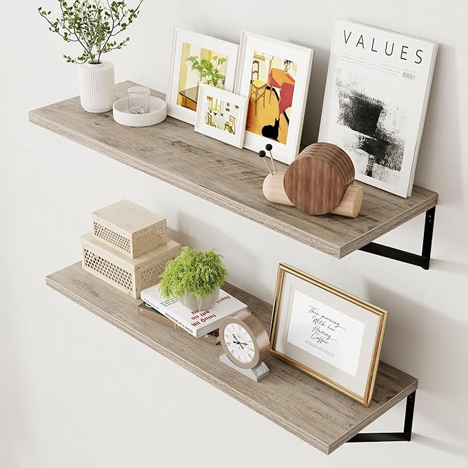 Axeman 12 Inch Deep Floating Shelves by Axeman