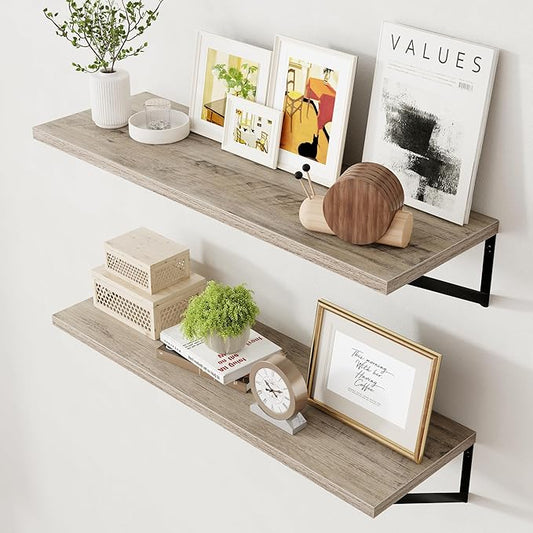 Axeman 12 Inch Deep Floating Shelves by Axeman