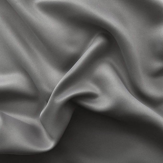 DWCN Grey Short Curtains for Small Window, 36 Inch Thermal Insulated Curtains - Image 3