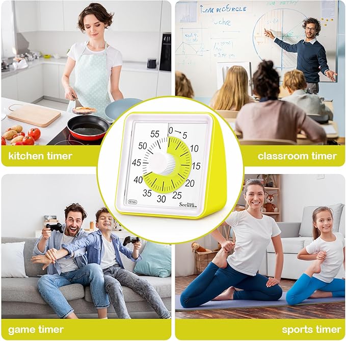 Secura 60 Minute Essential Visual Timer - Image 6