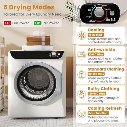 Auertech 2.6 CU. FT. Portable Dryers - Image 3