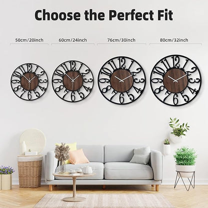Casaformia 20'' Silent Wall Clock - Image 3