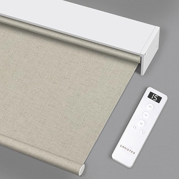 Motorized Blinds Roller Shade by Canisteo