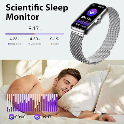 JYUAJOI Fitness Tracker with 24/7 Continuous Heart Rate, Blood Oxygen Monitor - Image 4