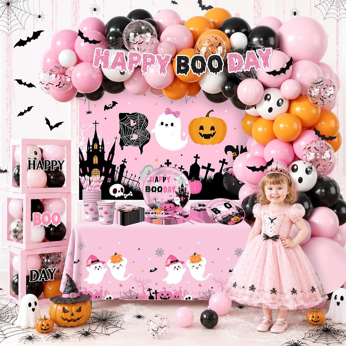 Halloween Birthday Party Decorations for Girls