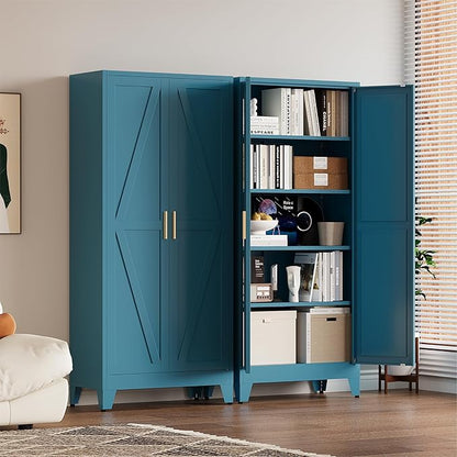 71" Tall Pantry Cabinet, Kitchen Pantry Storage Cabinets - Image 6
