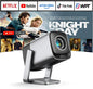 Mini Projector with WiFi and Bluetooth, XuanPad Smart Projector 4K Support by YouDeservetheBest