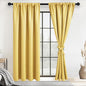JIUZHEN Blackout Curtains for Bedroom– Thermal Insulated, Noise Reducing Room by JIUZHEN
