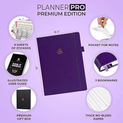 Clever Fox Planner Pro Premium – Luxurious Weekly & Monthly Planner - Image 2