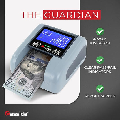 Cassida Quattro Fast Automatic Currency Counterfeit Detector - Image 2