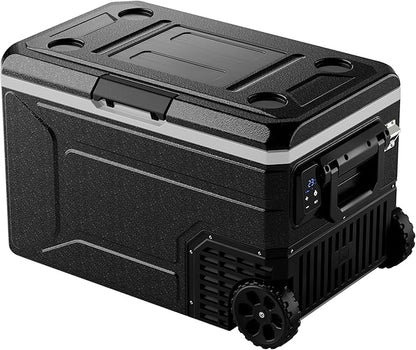 12V Refrigerator, 69 Quart Electric Cooler, 12V/24V DC 100~240V AC, 12v cooler by EKOJUCE