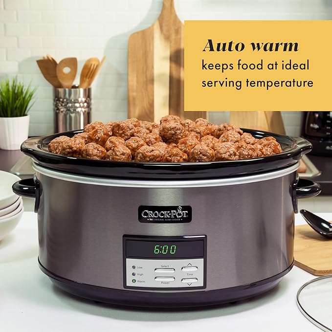 Crock-Pot Large 8-Quart Programmable Slow Cooker - Image 5