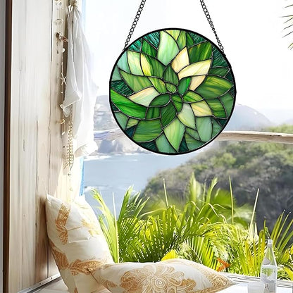 CRISGIF Stained Glass Window Hanging - Image 3