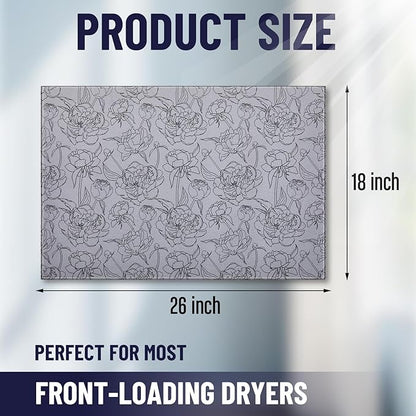 Teenyyou 1 Pcs 26" x 18" Dryer Top Protector Mat, Washer and Dryer Topper - Image 2