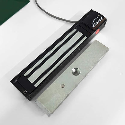 Visionis VS-VISML600LED-BL Indoor 600lbs Black Electromagnetic Lock - Image 5