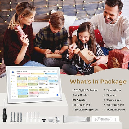 Digital Calendar, 15.6" Electronic Calendar - Image 9