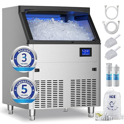 Coolake Commercial Ice Maker Machine 450lbs/24H by Coolake