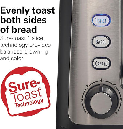 Hamilton Beach Gourmet 2 Slice Slot Toaster - Image 2