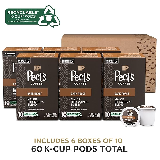 Peet's Coffee, Dark Roast Keurig K-Cup Pods - Image 2