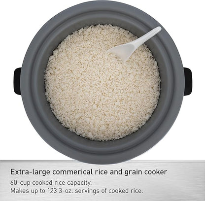 Panasonic Commercial Electric Rice Cooker, 120V Extra-Large Capacity 60-Cup - Image 3