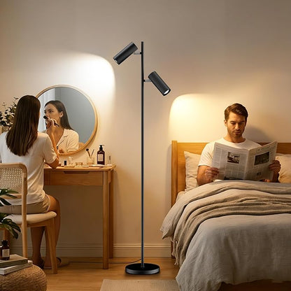 SIBRILLE Spotlight Floor Lamp, Tall LED Standing Lamp - Image 2